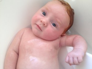 But is a fan of bathtime:)